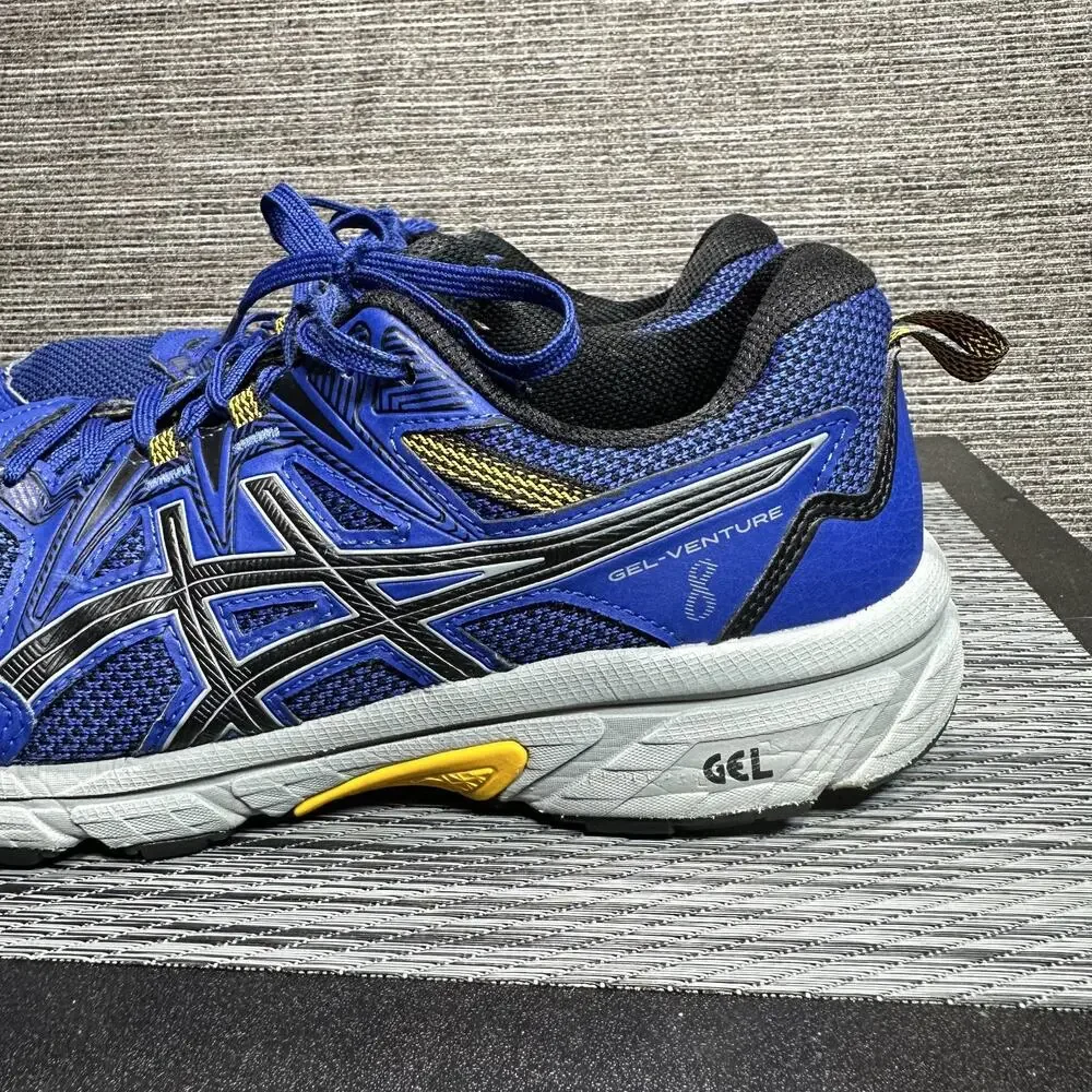 Asics Mens Gel Venture 8 Blue Running Shoes 1011A826 - Men's 9.5 Extra Wide